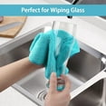 thumbnail image 4 of Nmkwnr 5 Pcs Reusable Cleaning Rag Microfiber Cleaning Cloth Cleaning Towels for House, Car, Windows, 15" x 15", 4 of 7