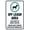 Warning Sign 1, variant on Off Leash Area Dogs Under Control Green Circle Symbol Sign 8"x12" - Dog Leash Security Metal for Business Home Garage Street Wall