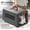 Black, variant on PET CARRIER Portable Airline Approved Cat Travel Crate