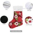 thumbnail image 3 of Coolnut Strawberry Christmas Stocking Personalized Large Candy Stocking, Xmas Stockings Decoration Hanging Gift for Family Holiday Party Ornaments Decor Fireplace, 3 of 7