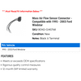 thumbnail image 2 of Mass Air Flow Sensor Connector - Compatible with 1995 - 2003 Ford Windstar 1996 1997 1998 1999 2000 2001 2002, 2 of 2