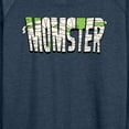 thumbnail image 3 of Instant Message - Halloween Momster  - Women's Lightweight French Terry Long Sleeve Shirt, 3 of 6