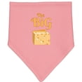 thumbnail image 2 of Inktastic The Big Cheese Baby Bandana Bib, 2 of 4
