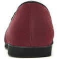 thumbnail image 2 of Journey West Suede Tassel Loafer For Women Slip-on Belgian Penny Loafers Shoes For Women Burgundy US 9.5, 2 of 6