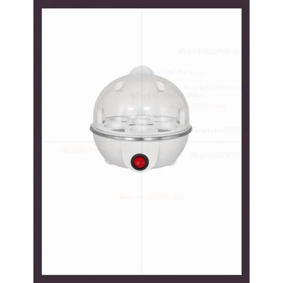 Smart Egg Cooker, White Egg Cooker Electric Eggs Boiler Multifunctional Mini Eggs Cooker Steamer Poacher for Kitchen Use