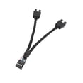 thumbnail image 4 of Cable de extensión USB de 9 pines para placa base, de 9 pines a doble 9USB, multifunción, malla , resistente, para componentes del hogar. Negro, 4 of 10