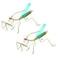 thumbnail image 4 of 2pcs Modèles d'Insectes Réalistes Simulation Mantis Ornements Cadeaux Faits à la Main (Vert), 4 of 8