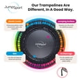 thumbnail image 4 of JumpSport 230 Small Rebounder for Adults, 39" Home Fitness Trampoline, 4 of 8