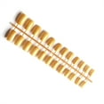 thumbnail image 1 of Jumpingount 24 piezas de uñas prensadas sólidas en forma cuadrada de longitud media DIY exquisitas uñas francesas novedosas que no destiñen Type3 NO3, 1 of 5