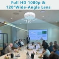 thumbnail image 6 of 1080P HD Security Camera, 2.4G WiFi, 120° Wide Angle Lens, Night Vision, Home & Office Surveillance, 6 of 7