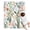 Pioneer Flower Floral, variant on Pioneer Flower Floral Print Pattern Blanket,Comfortable Soft Flannel Throw Blanket,All Season,Warm Lightweight Blankets for Sofa Bed Couch Living Room Chair,30"x40"