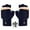 Dark Blue, variant on Clearance! gloves winter gloves women Men's Women's USB Heated Gloves KKUYT Heated Winter Gloves 3 Heating Levels Winter Hands Warm Laptop Gloves Knitted Heating Warmer Full & Half Fingerless Glove