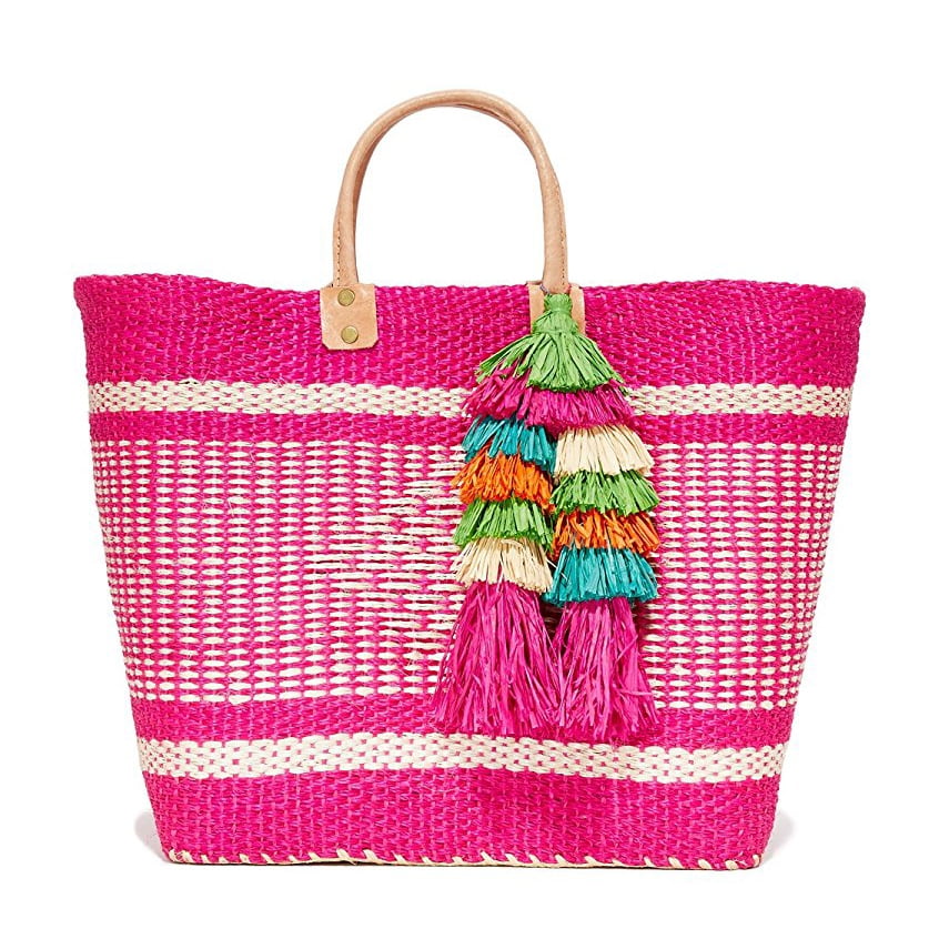 tassel beach bag