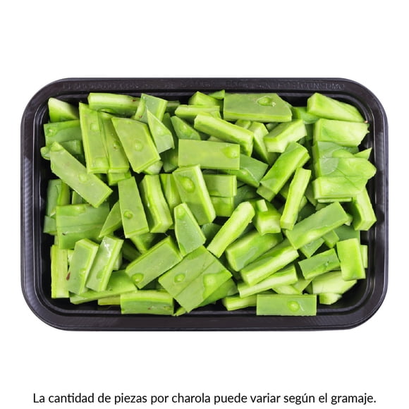 Nopal en tira empacado por kilo