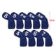 thumbnail image 4 of 9 piezas Golf Iron Headcover, Golf Club Head Cover 4,5,6,7,8,9,PW,SW,AW con Big Sharpla  Cubierta de cabeza de hierro de golf, 4 of 4