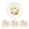 thumbnail image 6 of MRLESS 4pcs Earring Safety Backs for Studs Anti-Drop Round Silicone Backings Comfortable Secure Ear Jewelry Support Backs for Heavy Earrings, 6 of 8