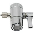 G1/4 Inch Faucet Adapter Diverter Valve Counter Top Water Filter