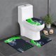 thumbnail image 1 of Juego de alfombras de baño de 3 piezas del equipo Seahawks Alfombra antideslizante para baño de 24 x 16 pulgadas, 1 of 7
