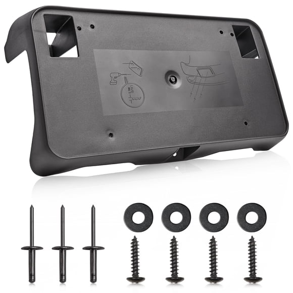 Soporte de matrícula delantero RED WOLF para Chevy Silverado