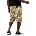thumbnail image 6 of Cargo Shorts for Men Drawstring Elastic Waist Camouflage Shorts Summer Loose Causal Shorts with Multi-Pockets, 4XL, 6 of 6