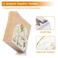 thumbnail image 5 of Yayeee Napkin Holder for Table Kitchen Paper Tissue Organization, Floral Rabbit, 5 of 8
