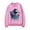 Pink, variant on Arijit Singh Sports and leisure men's and women's fashionable long sleeved round neck pullover