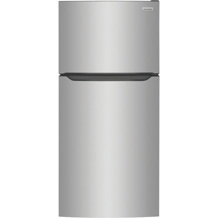 Frigidaire FFTR1835VS 18 Cu. Ft. Garage Ready Top Freezer Refrigerator, Stainless Steel