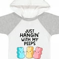 thumbnail image 4 of Inktastic Easter Just Hangin' with My Peeps Boys or Girls Baby Bodysuit, 4 of 5