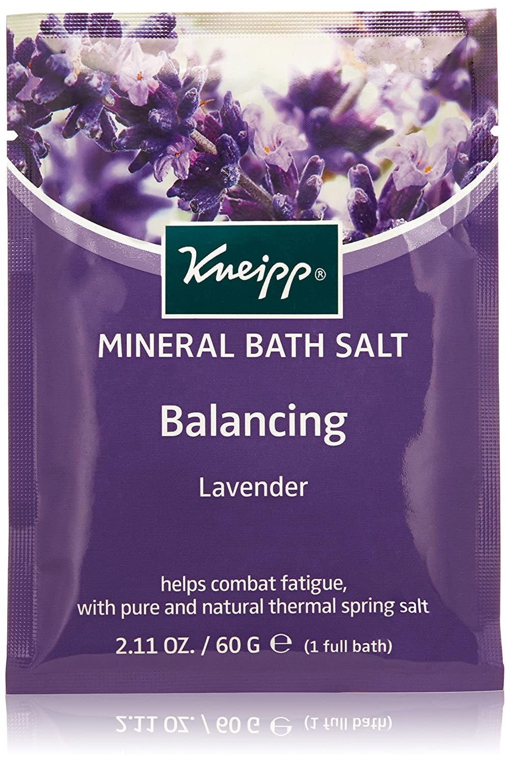 Kneipp Mineral Bath Salt Sachet, Balancing, Lavender, 2.1 fl. oz.