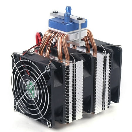 Miumaeov Water Chiller Cooler Fit Aquarium Fish Shrimp Tank 180W DC 12V Cooling Machine