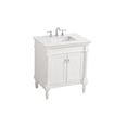 thumbnail image 4 of Elegant Decor 30 inch Single Bathroom vanity in Antique White, 4 of 16
