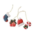 thumbnail image 2 of 4 piezas de adornos colgantes de Navidad perfecl decoración navideña única Mezclado, 2 of 8