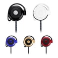 thumbnail image 3 of Lifetechs Universal Portable Ear Hook Wired Earphone Headset with Microphone 3.5mm Jack, 3 of 8