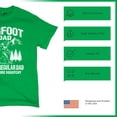 thumbnail image 6 of Bigfoot Dad T-shirt More Squatchy Funny Daddy Sasquatch Dad Joke Outdoor Camping Father's Day Gift Idea Men's Tee, 6 of 7