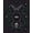 Purple, Pattern 1, variant on Design&I 8'x10' Washable Area Rug Extra Large Skid-Resistant Low Profile Dark Purple Black Celestial Design Mystical Motifs with Moon and Serpent for Living Room, Family