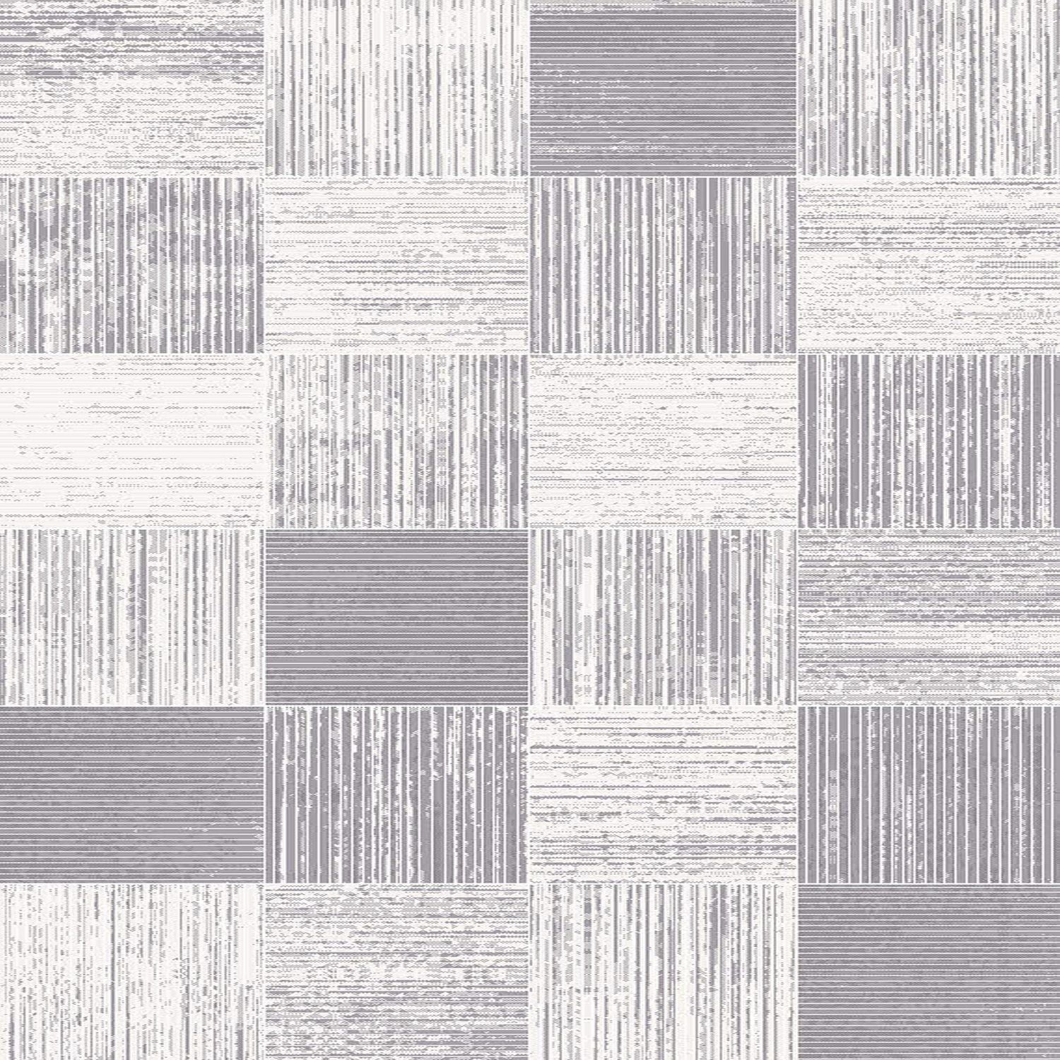 HT 5X7 SULTAN STRIPES GREY, 5 ft. 3 in. x 7 ft.
