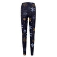 thumbnail image 5 of LHVUOA Leggings for Women Christmas Thicken Fleece Lined High Waisted Leggings Tights Plus Size Winter Printed Legging, 5 of 6
