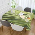 thumbnail image 2 of Yayeee Tablecloths 60" x 60" Rectangle Wrinkle Resistant Party Table Cover, Light Green Martini, 2 of 8