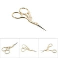 thumbnail image 3 of Sewing Tools Scissors  Shears, 1Pc Vintage Stainless Steel Embroidery Sewing Tools Crane Shape Shears Crosss Stitch Scissors, 3 of 5