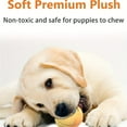 thumbnail image 2 of 6 Pack SCHITEC Squeaky Delights - Soft, Cuddly, Interactive Plush Balls with Squeakers for Puppy Small Pets, Encouraging Fetch Play, Bonding, and Exercise, 2 of 5