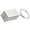 Silver, variant on Novelty Mini Shipping Container Keychain Trendy Accessory For Everyday Carry