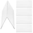 thumbnail image 2 of 5Pcs Double Sided Name Display Sign Clear Acrylic Signs Tabletop Card Holder Acrylic Display Stand, 2 of 8