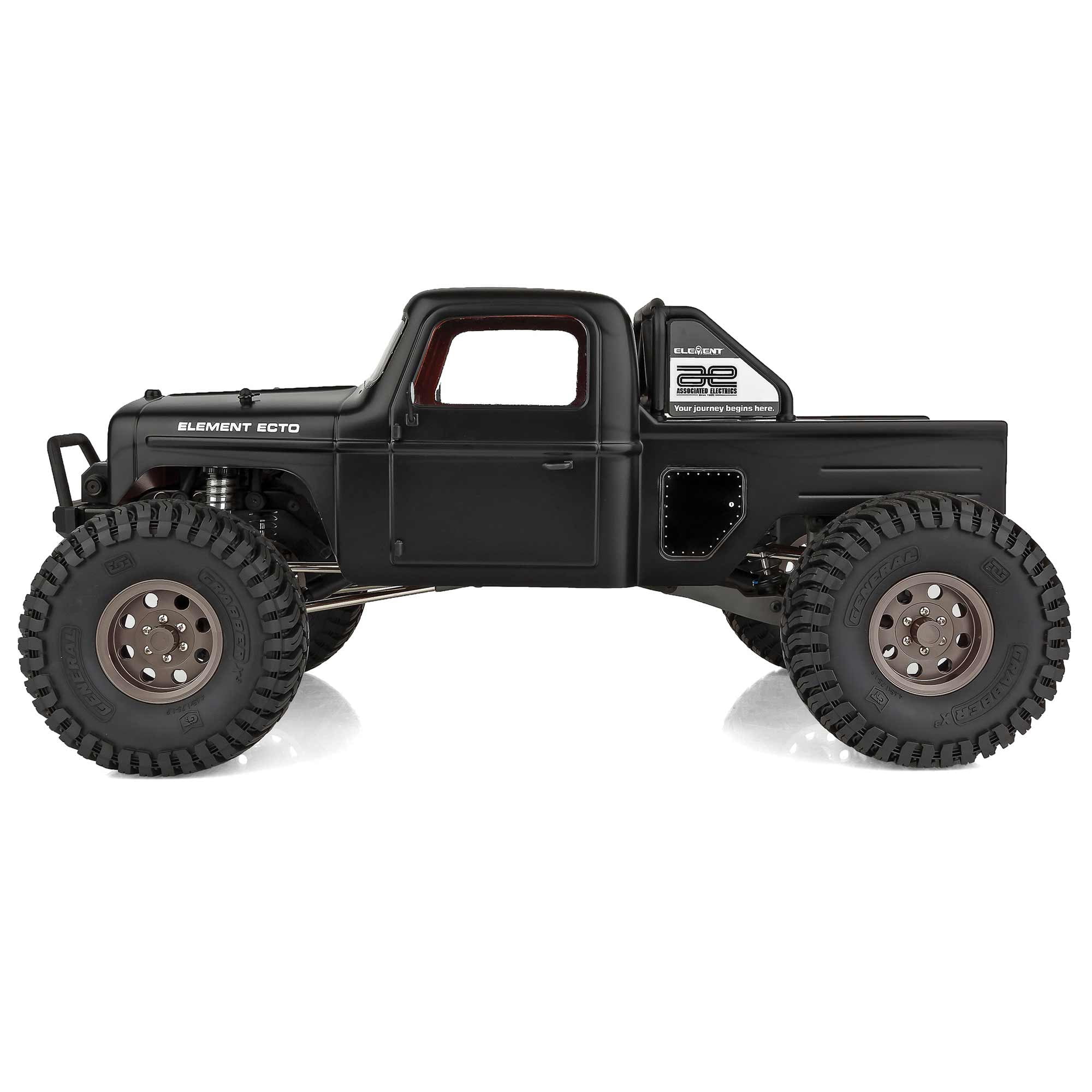 Element RC Enduro Ecto Black Trail Truck 4x4 RTR Rock Crawler w/2.4GHz Radio