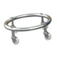 thumbnail image 1 of Soporte para tanque de gas, base para cilindro de gas, multiusos, rotación de 360 ​​grados, cilindro de gas Plata, 1 of 9