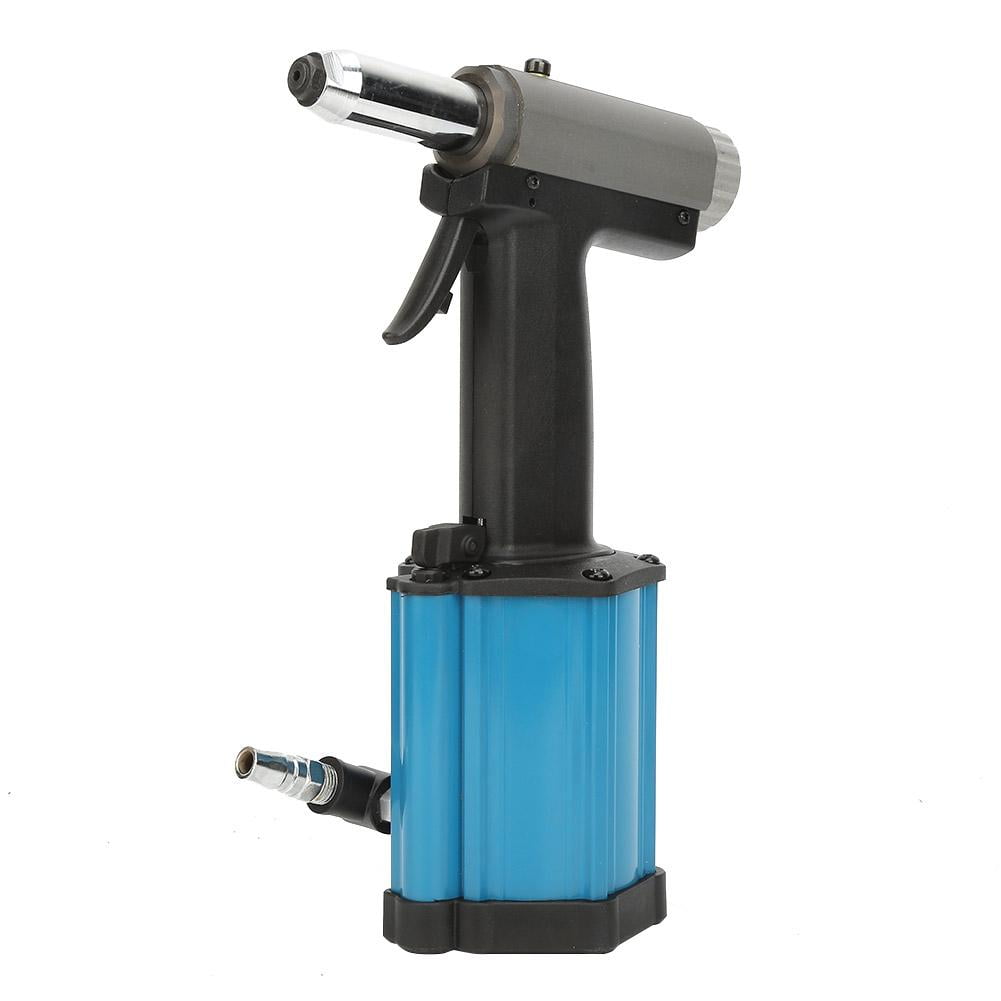 Mgaxyff Pneumatic Rivet Gun,Industrial Hydraulic Rivet Gun Air Riveter 2.4 5mm 1/4 Pneumatic