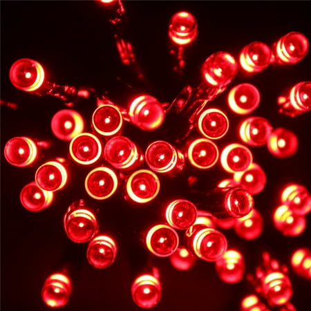 17ft 50 Led Solar String Fairy Lights Night Lamp For Party Xmas 17ft 50 Led Solar String Fairy Lights Night Lamp For Party Xmas Outdoor Garden Wedding Lawn Patio Holiday Christmas Tree Decoration Bedroom Living Room