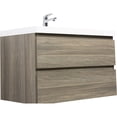 thumbnail image 3 of 36" Floating Vanity with Sink - Timber Structure - Bathroom Long - term Use - Ensure Stability, 3 of 6