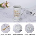 thumbnail image 7 of Gifts for Grandma - Futtumy Best Nana Ever Mug, Mothers Day Gifts, Christmas Gifts, Birthday Gifts, Grandma Coffee Mugs Gifts, Grey 14 fl oz Coffee Mugs Ceramic Mug Tea Cup, 7 of 7