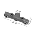 thumbnail image 2 of LOLIPPYY Air Compressor Pump Parts 1Pack Six-Way Cross Bracket with Good Match for Belt-Driven Pumps, 2 of 8