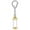 Gold, variant on Lightweight Aluminum Alloy Cremains Keychains for Pet Ashes Memorial with Compact Elegant Daily Carry